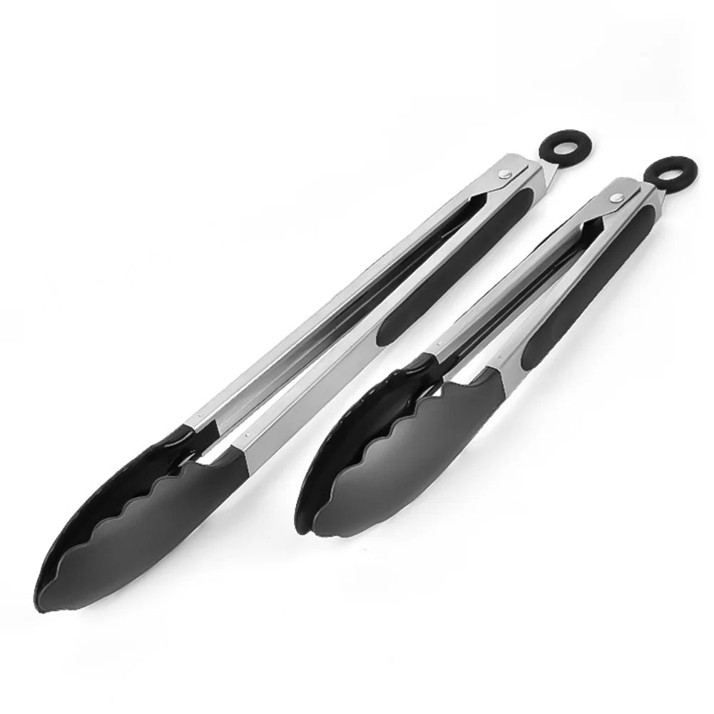 Stainless Steel Salad Bread Serving Tong Non-Stick