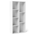 7-Cube Bookcase, Vertical or Horizontal Freestanding Bookshelf