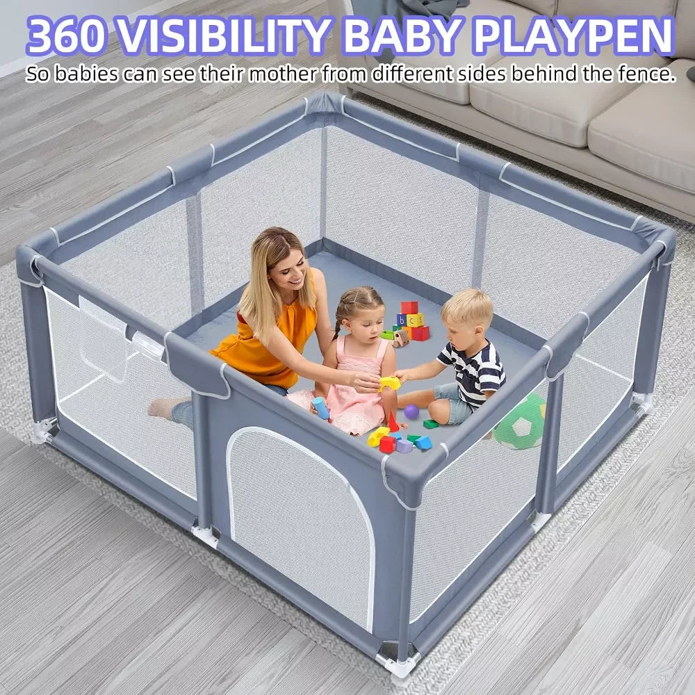 Playpen Kids Playpen Playground Indoor/Outdoor Safety