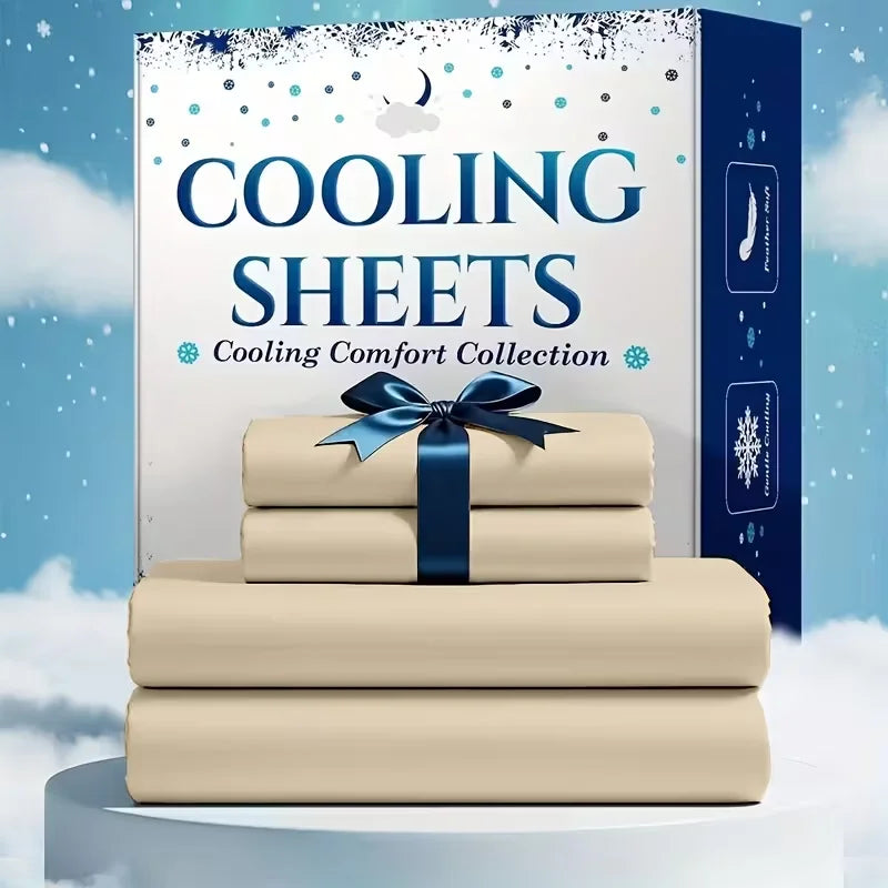 Bamboo Cooling Queen Size Sheet Set