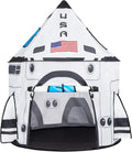 Rocket Ship Tents Set Pop up Play house with Tunnel