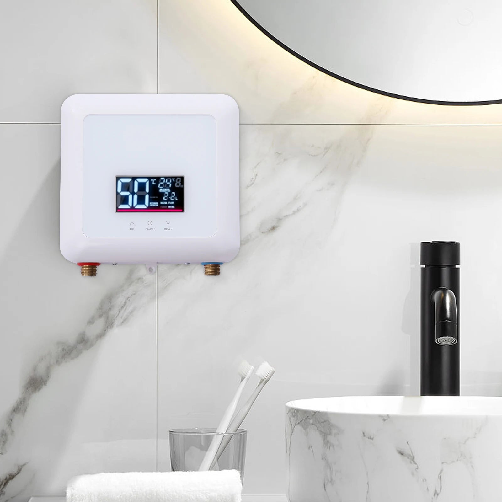 Tankless Water Heater Electric on Demand Hot Water Heater