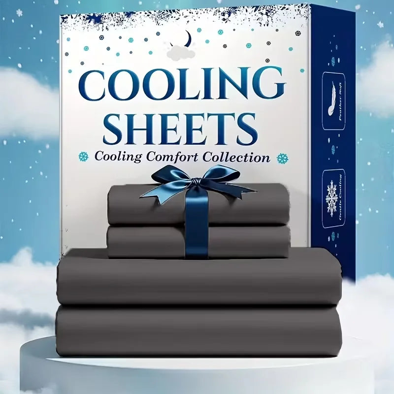 Bamboo Cooling Queen Size Sheet Set