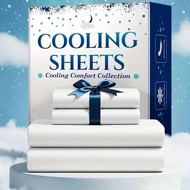 Bamboo Cooling Queen Size Sheet Set
