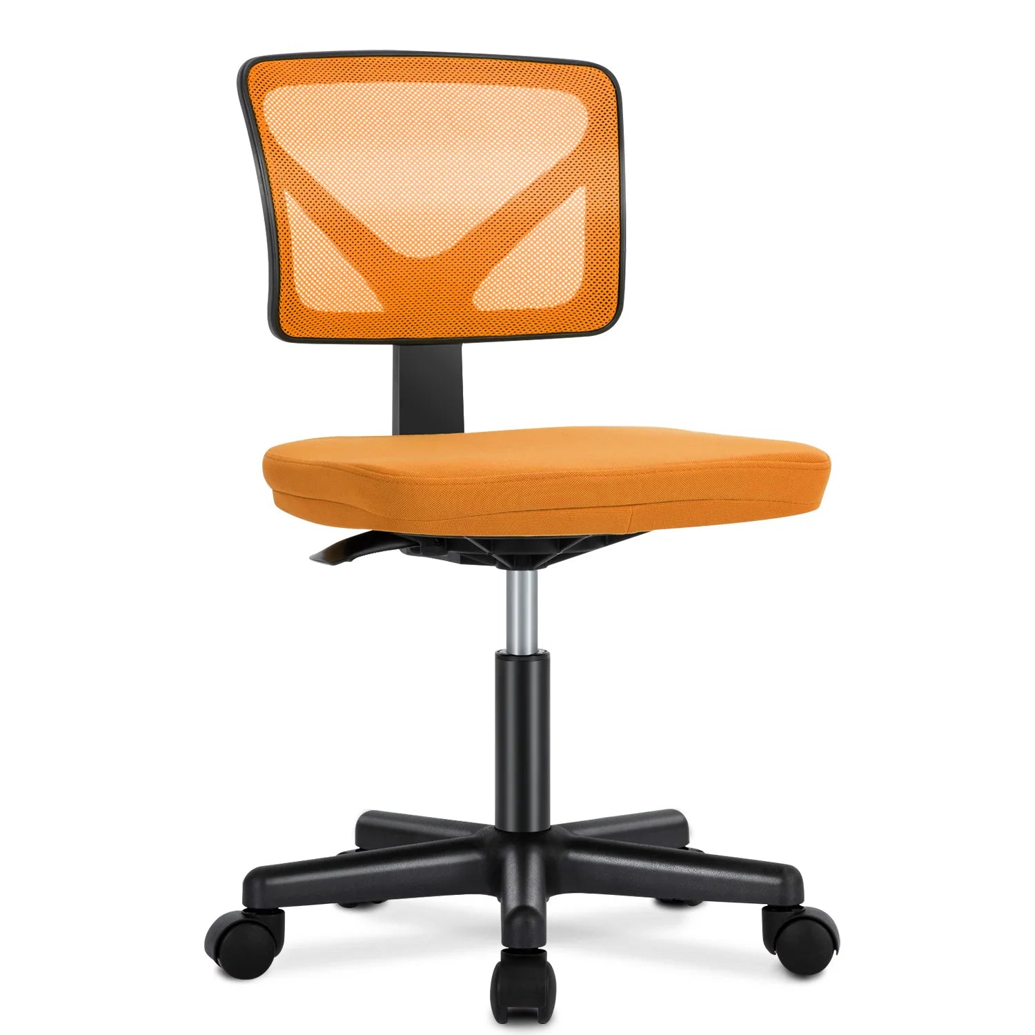 Mesh with Lumbar Support Armless Office Chair