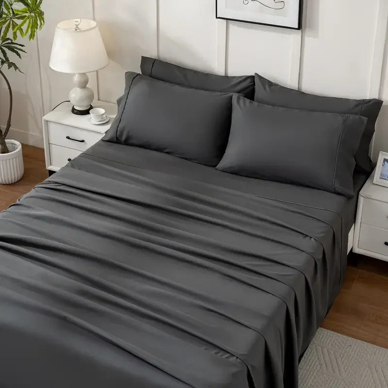 Bamboo Cooling Queen Size Sheet Set