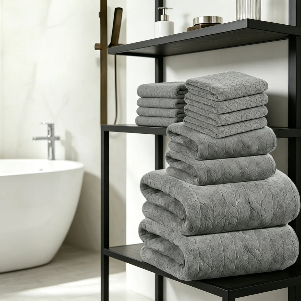 8-Piece Bath Towel Set