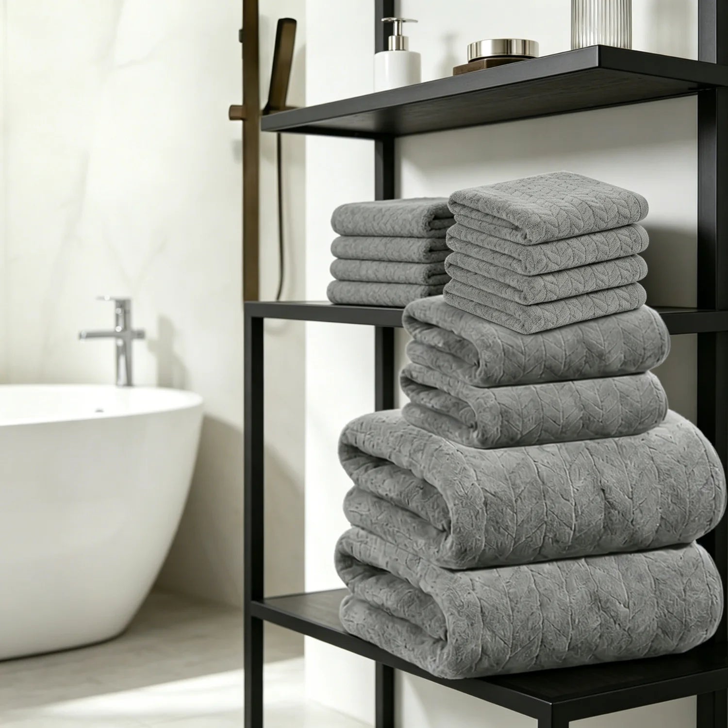 8-Piece Bath Towel Set