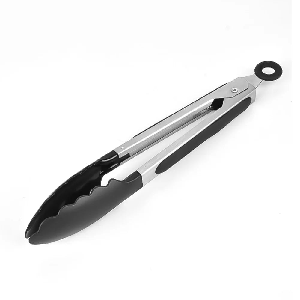 Stainless Steel Salad Bread Serving Tong Non-Stick