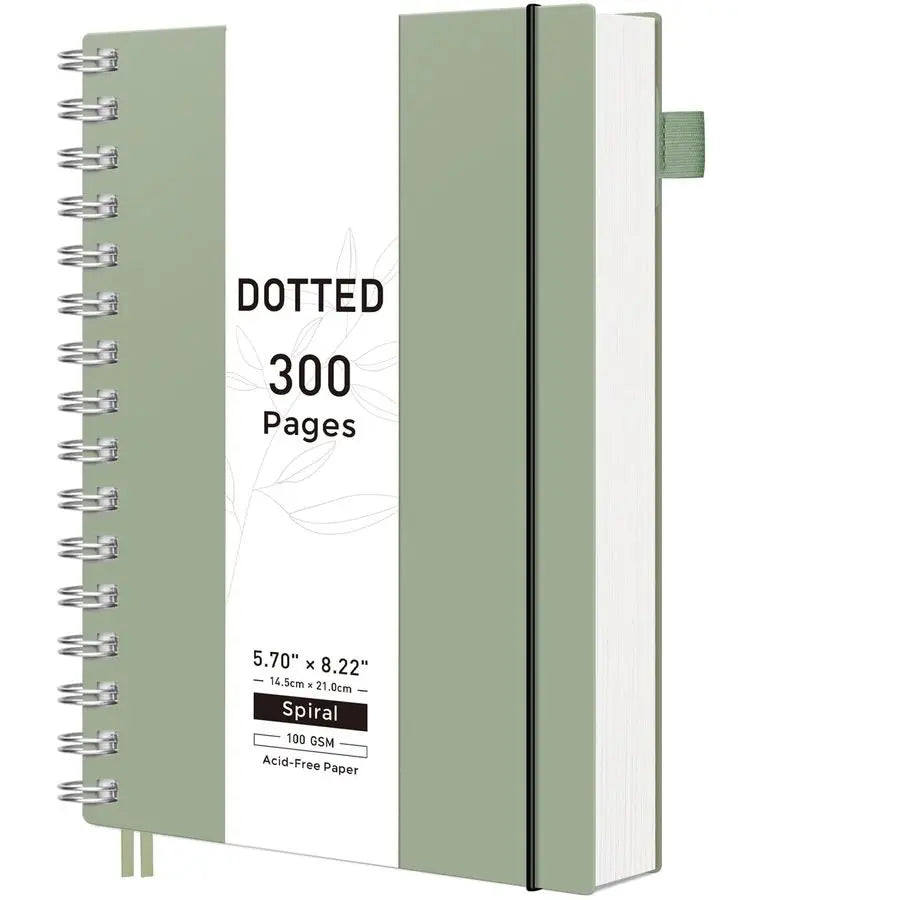 Bullet Dotted Journal Notebook, 300 Pages