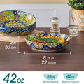 Piece Ceramic Pasta Bowls 42 Oz Soup Bowls