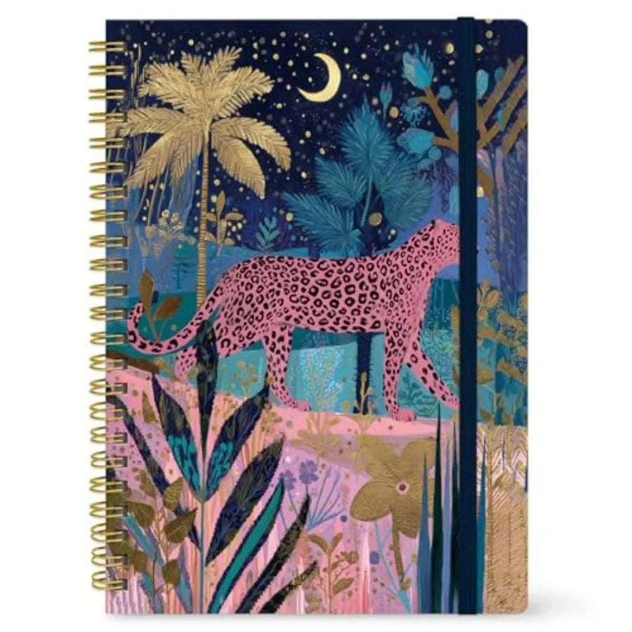 Large Spiral Lined Journal for Women, 8.5" x 11" Notebooks for Work Collge Ruled, A4 Aesthetic Cute Journaling Notebooks for Wr