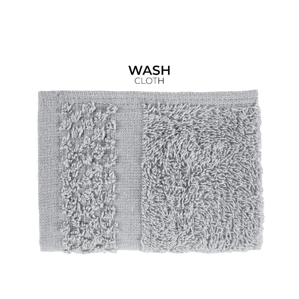 10 Piece Cotton Towel Set Soft Absorbent Bath Towels