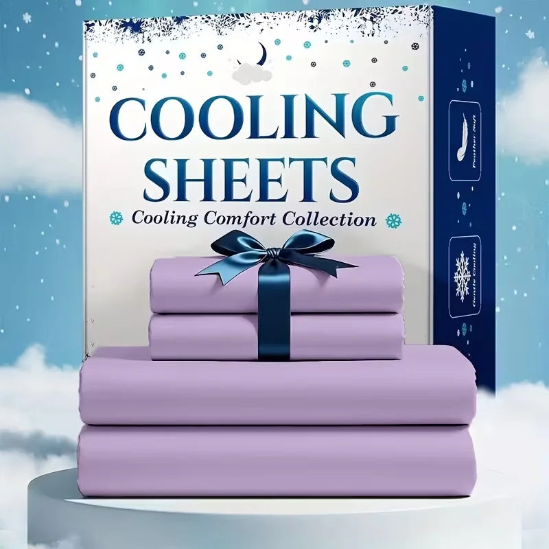 Bamboo Cooling Queen Size Sheet Set
