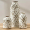 Ceramic Flower Decorative Antique Vase Set of 3