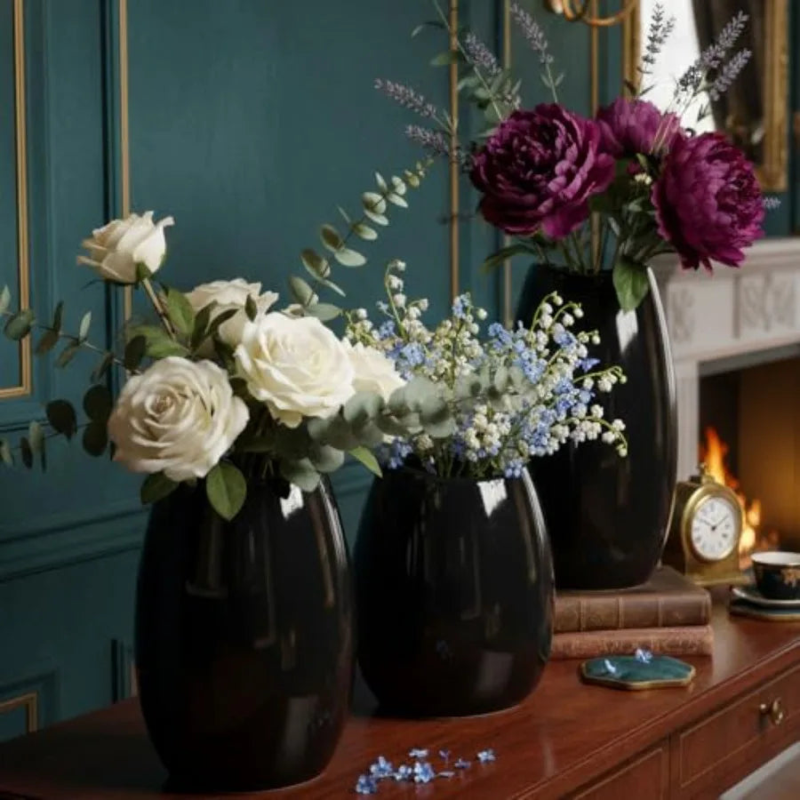 Ceramic Vase Set of 3 Flower Vase
