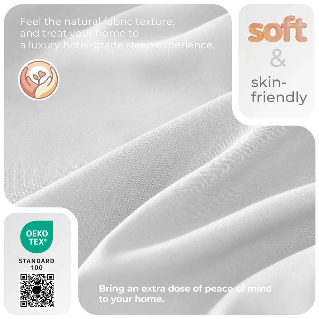 Cool & Soft Queen Size 4-Piece Bedding Set