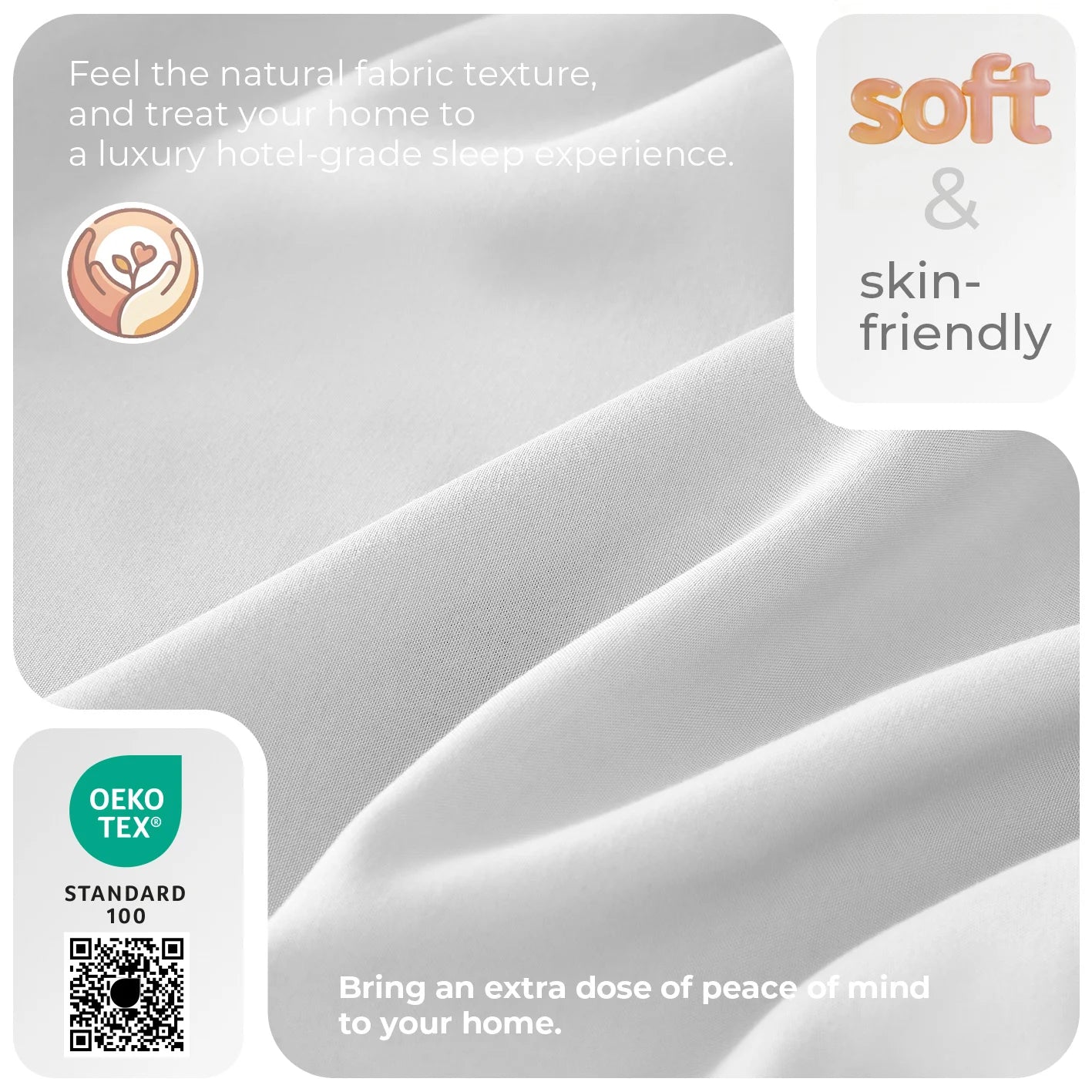 Cool & Soft Queen Size 4-Piece Bedding Set