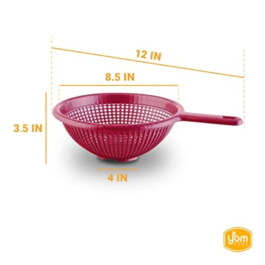 Plastic Strainer Colander with Long Handle