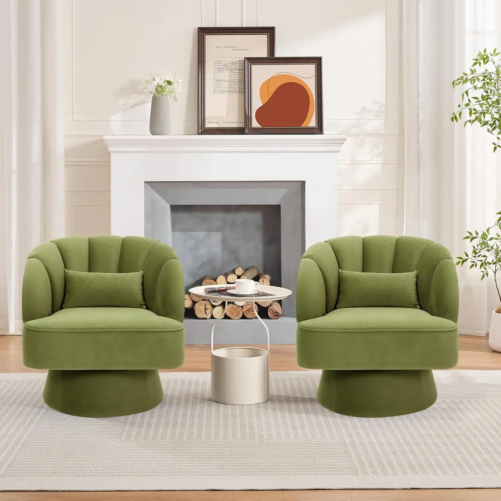 Ultra-Plush Swivel Accent Chair 360