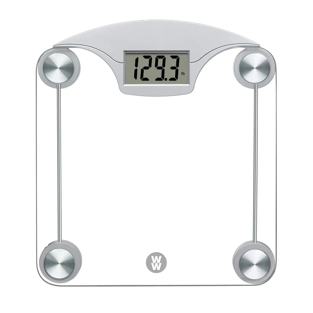 Digital Glass Bathroom Scale Measures Up to 400 Lbs.