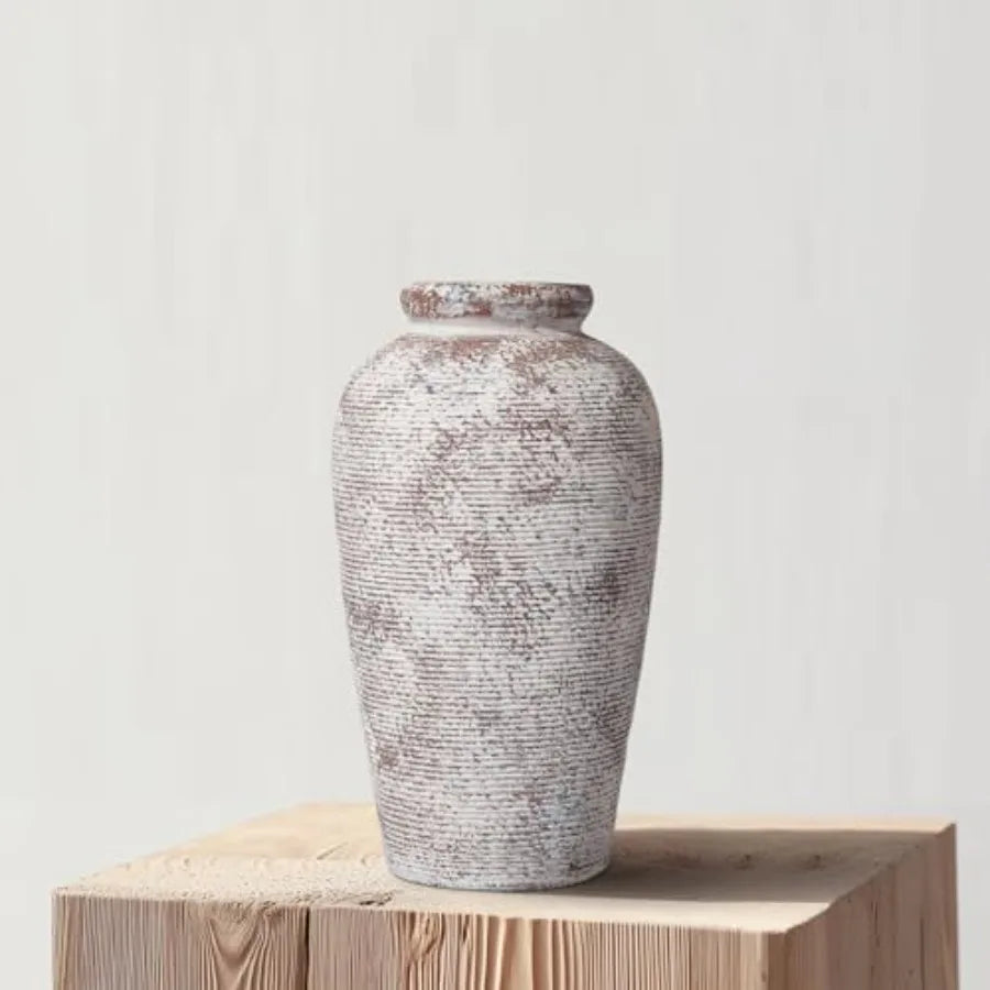 Terracotta Rustic Vase,