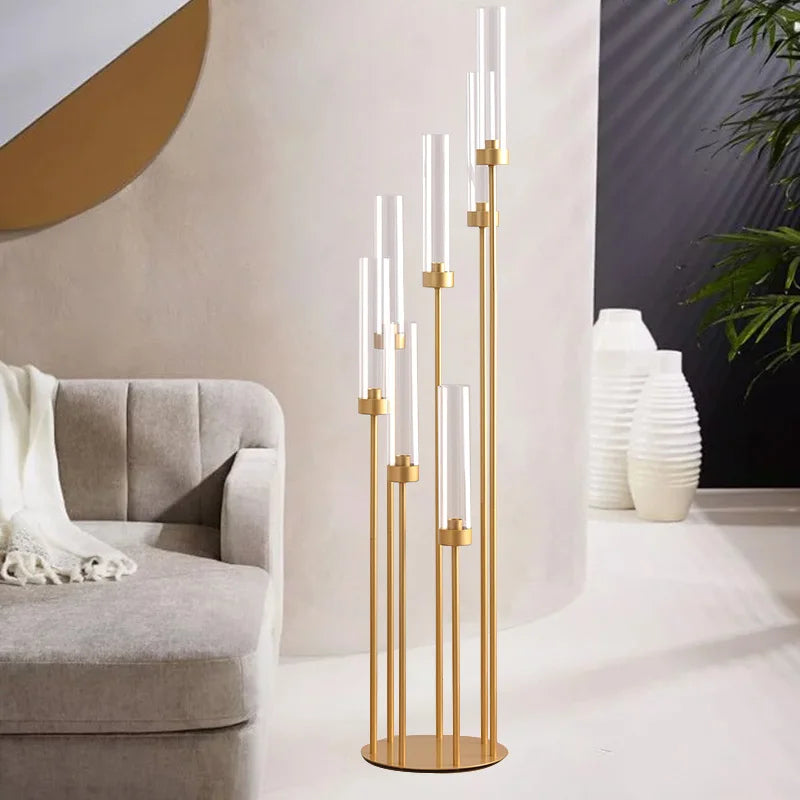 Arms Floor Candelabra Wedding Centerpieces Gold