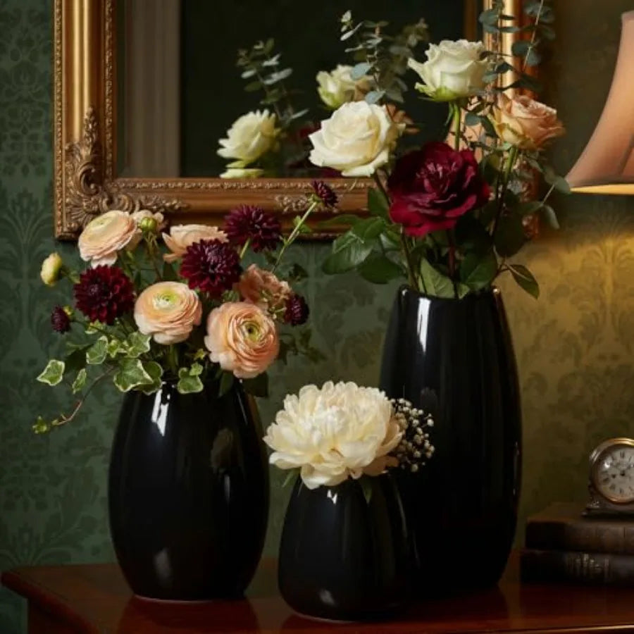 Ceramic Vase Set of 3 Flower Vase