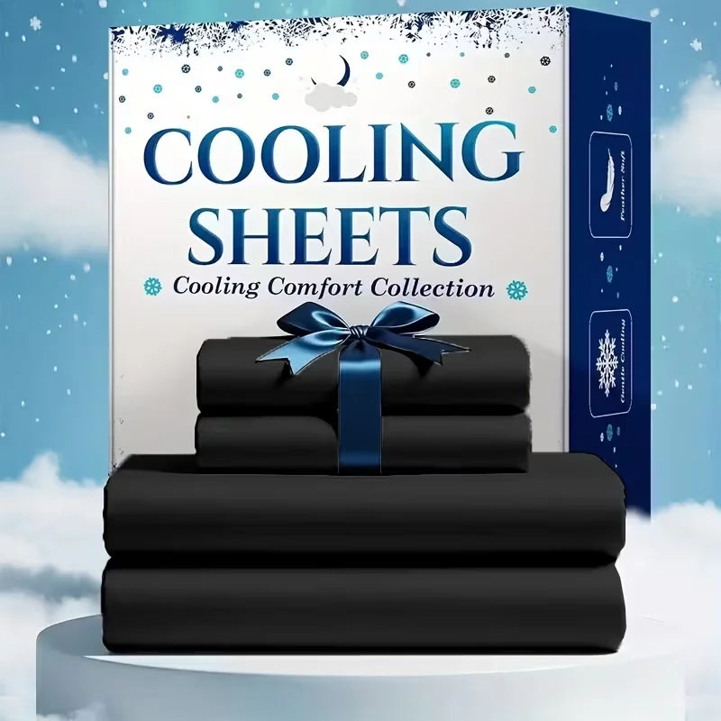 Bamboo Cooling Queen Size Sheet Set
