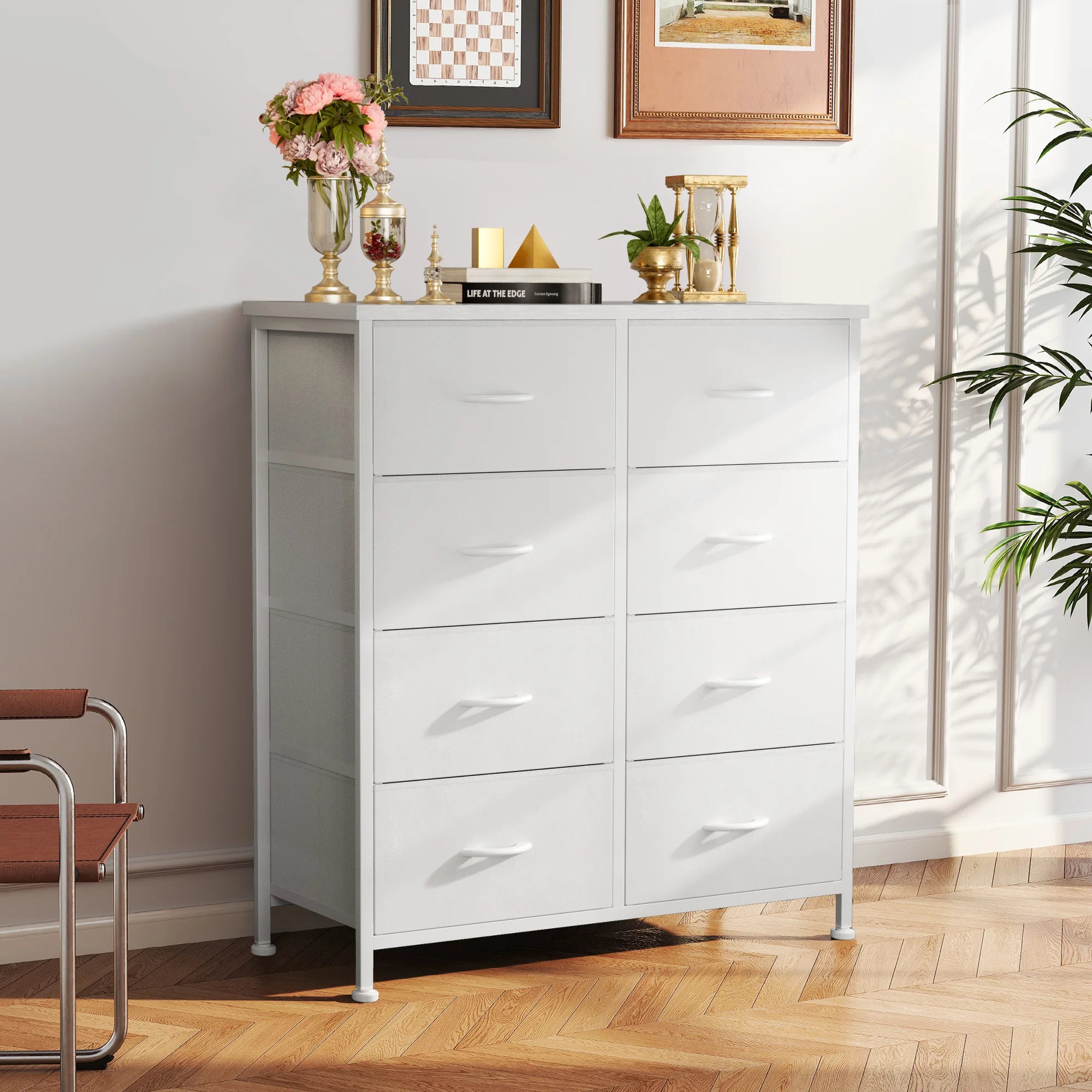 Dresser Children's Wardrobe With 8 Drawers Storage Cabinet