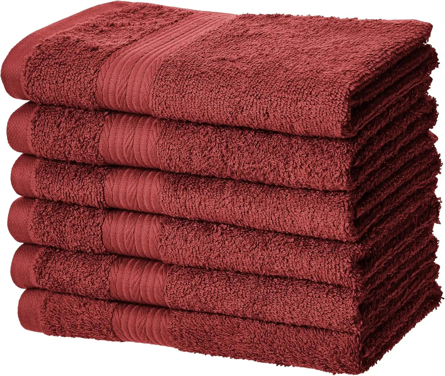 6 Piece Oversized 100% Cotton Bathroom Towel Set