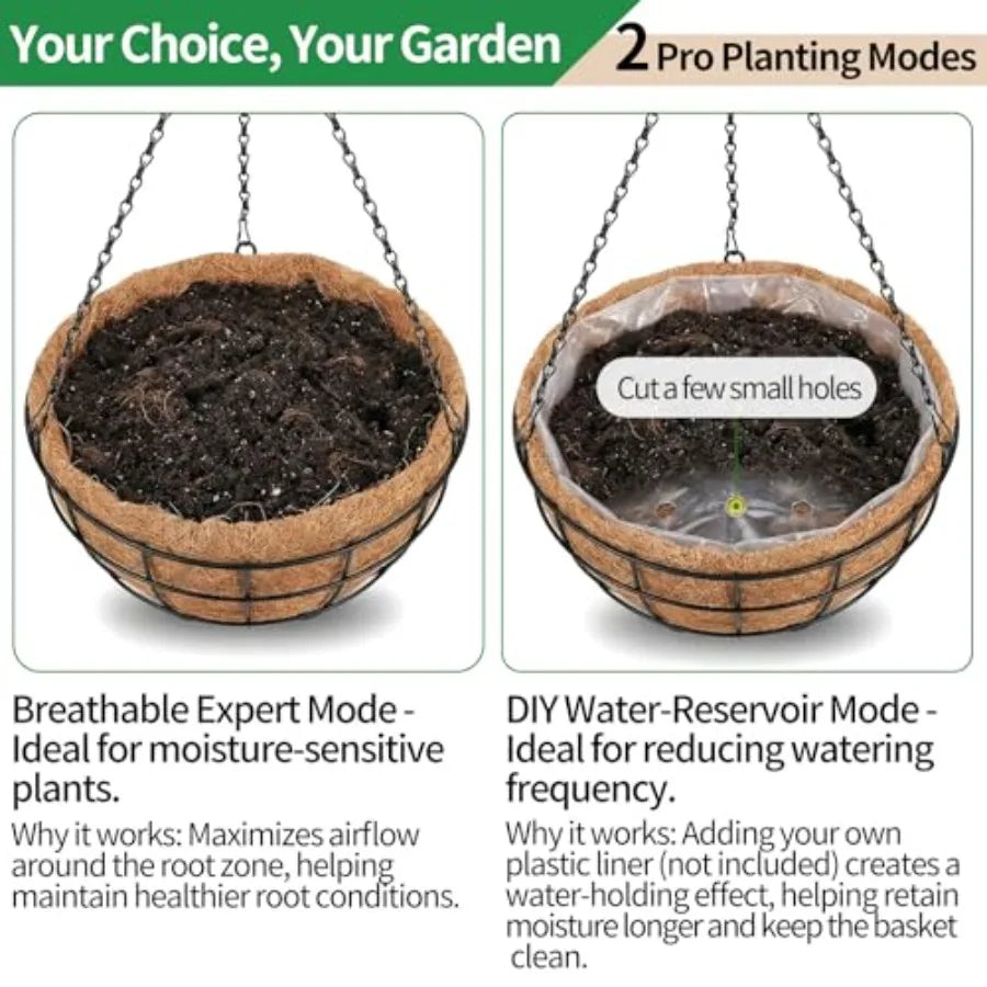 Hanging Baskets for Plants Outdoor