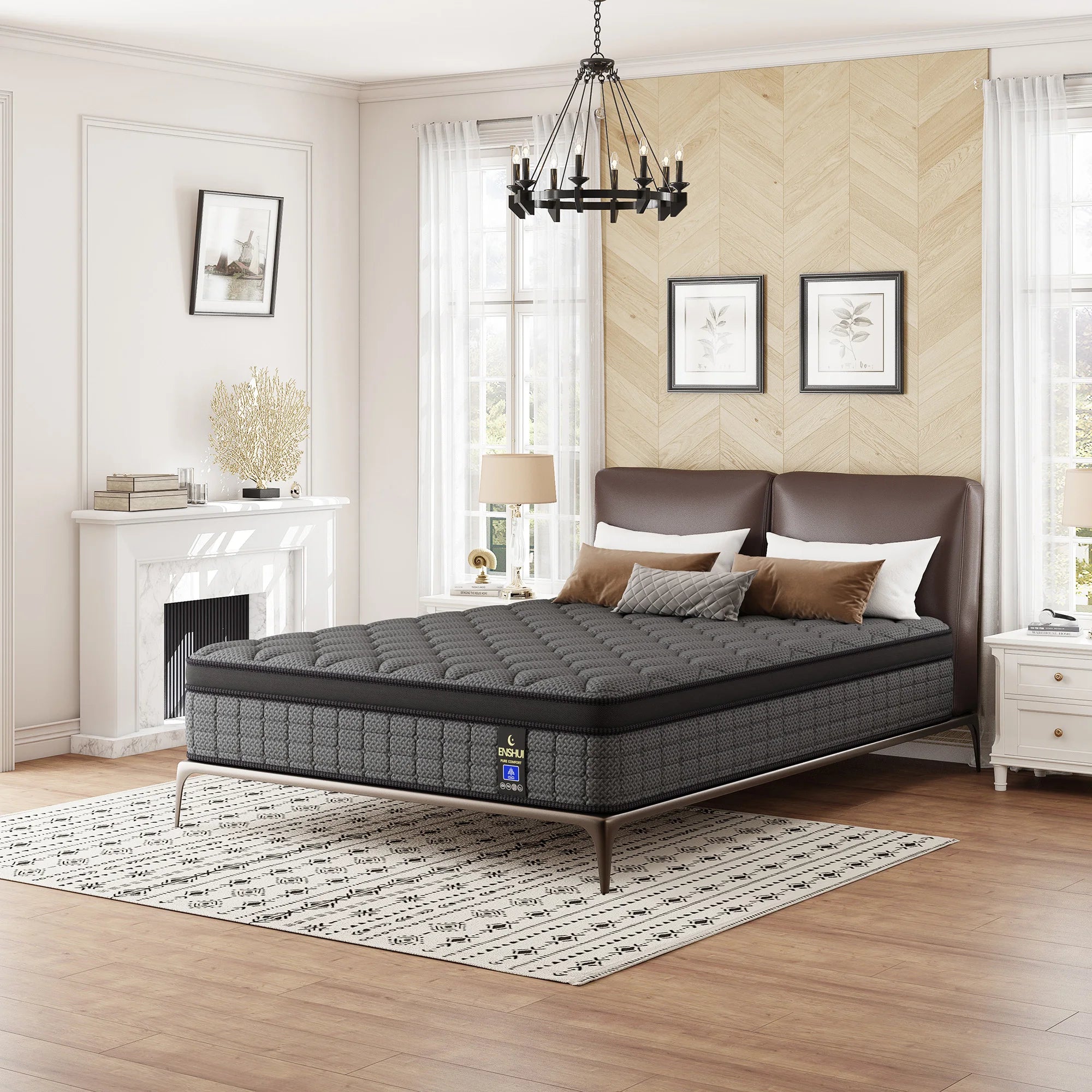 12"/14" Inch Medium Gel Memory Foam Mattress