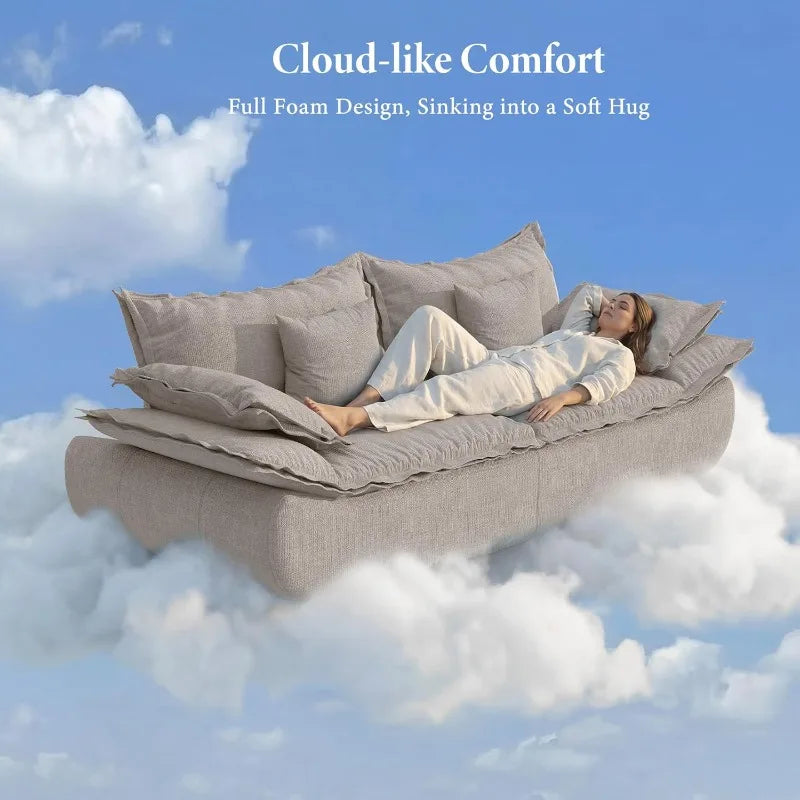 86.6" Cloud Couch for Living Room