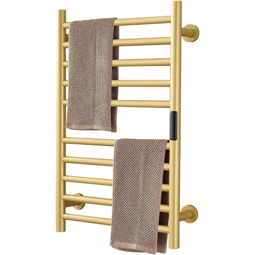 Gold Heated Towel Warmer Radiator Bathroom Accessories