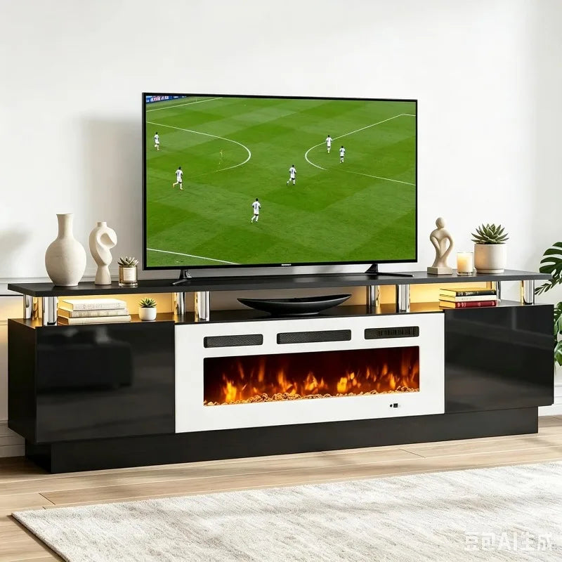 Fireplace TV Stand with 36" Electric Fireplace