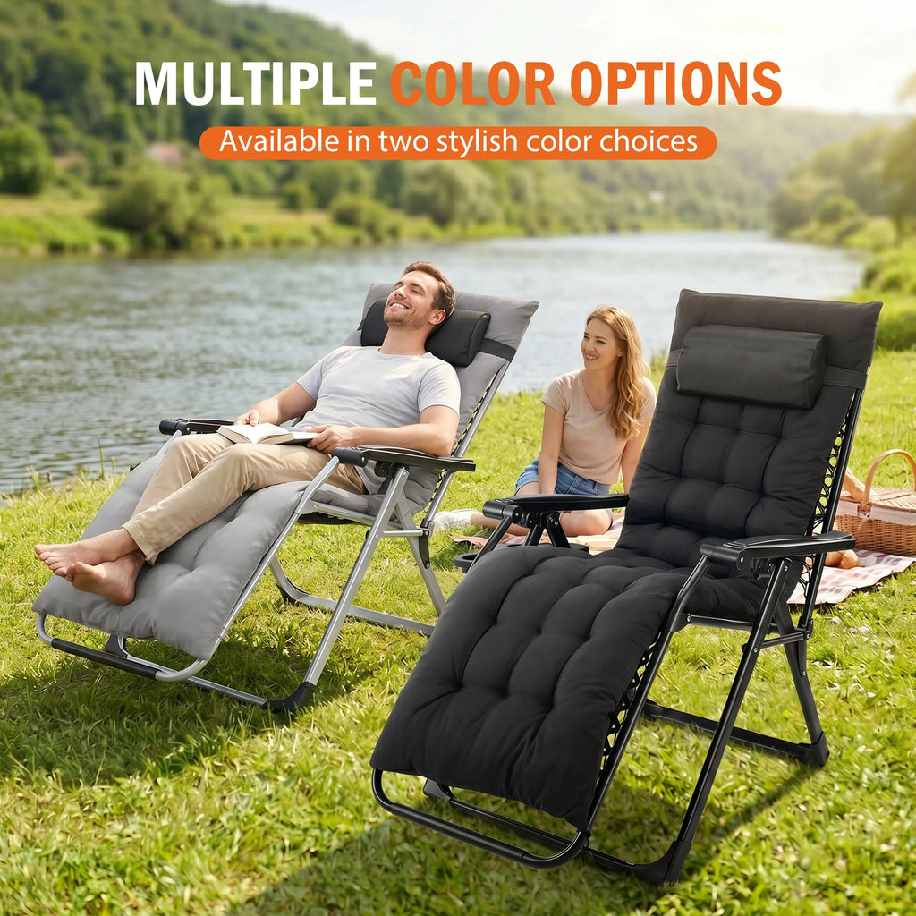 Zero Gravity Reclining Camping Lounge Chair