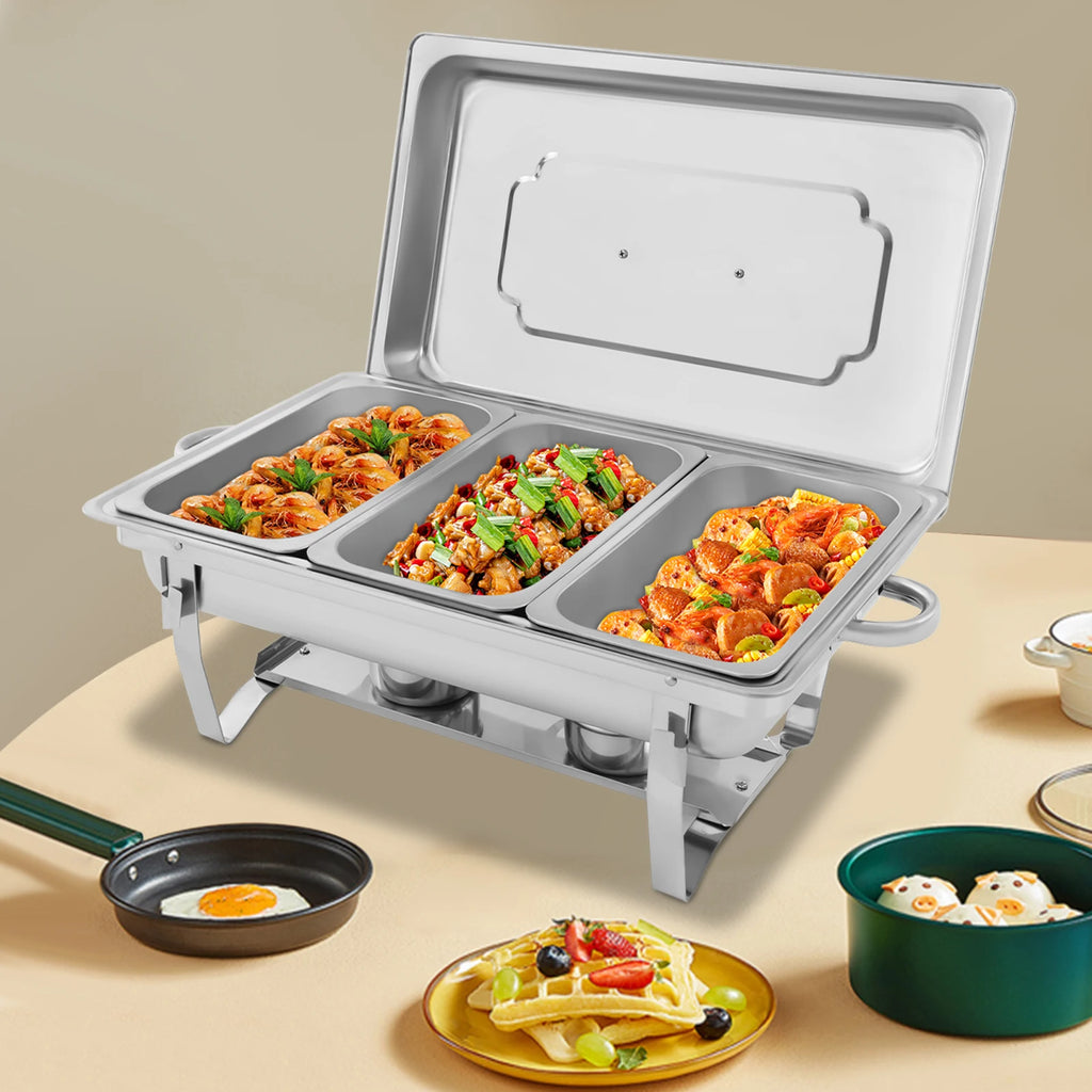 Stainless Steel Chafing Dish Buffet Set