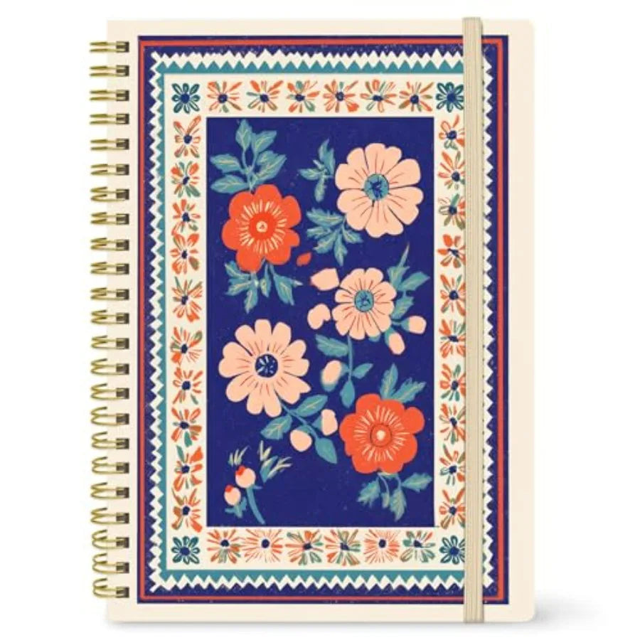 Large Spiral Lined Journal for Women, 8.5" x 11" Notebooks for Work Collge Ruled, A4 Aesthetic Cute Journaling Notebooks for Wr