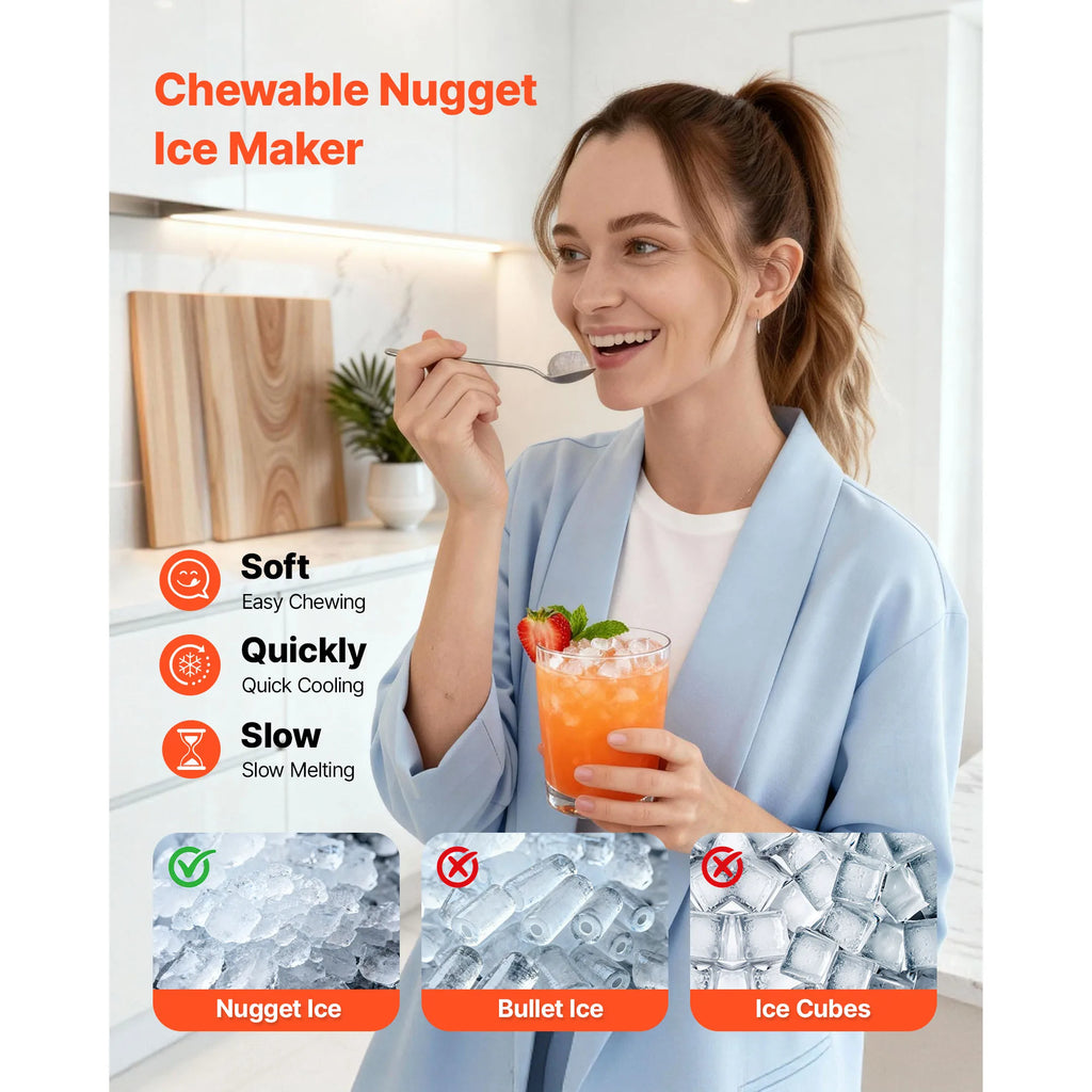 Countertop Ice Maker Self-Cleaning Portable
