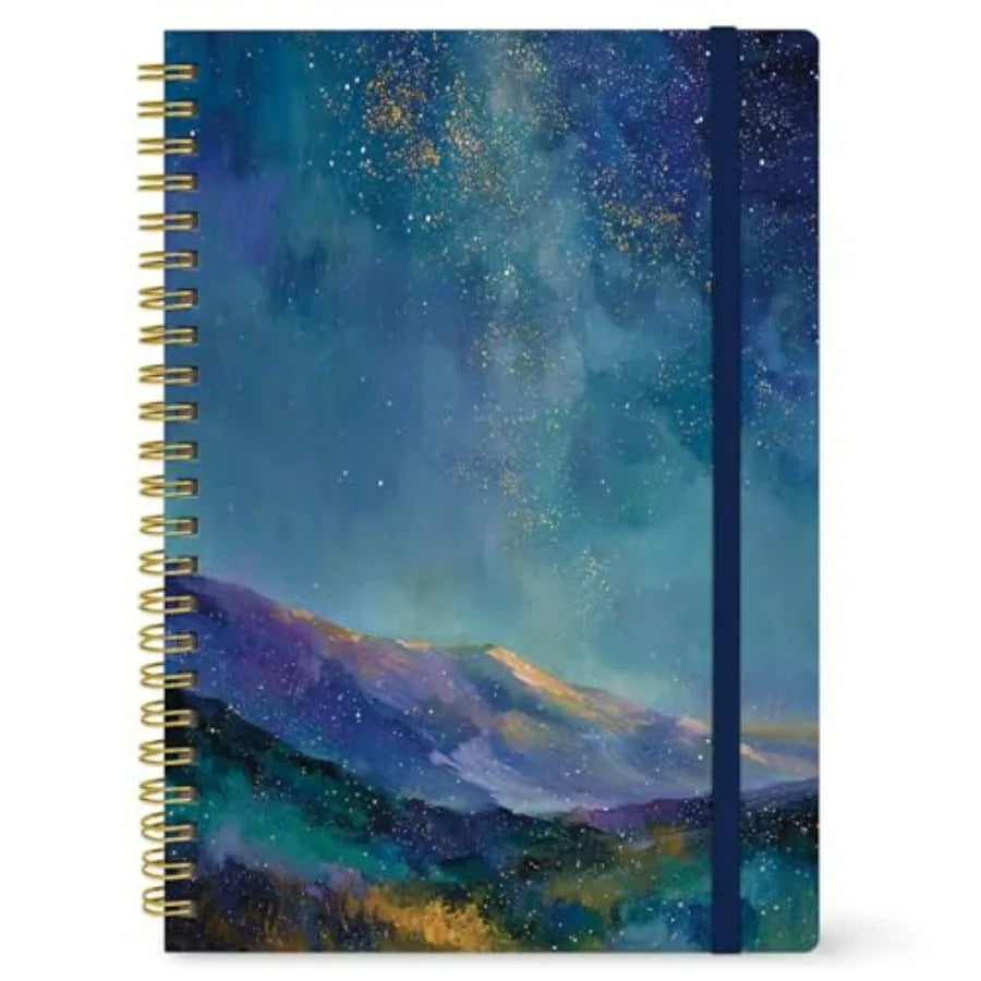 Large Spiral Lined Journal for Women, 8.5" x 11" Notebooks for Work Collge Ruled, A4 Aesthetic Cute Journaling Notebooks for Wr