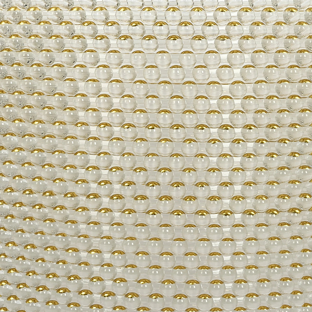 Luxury Gold Beaded Rim Charger Plates 25Pcs