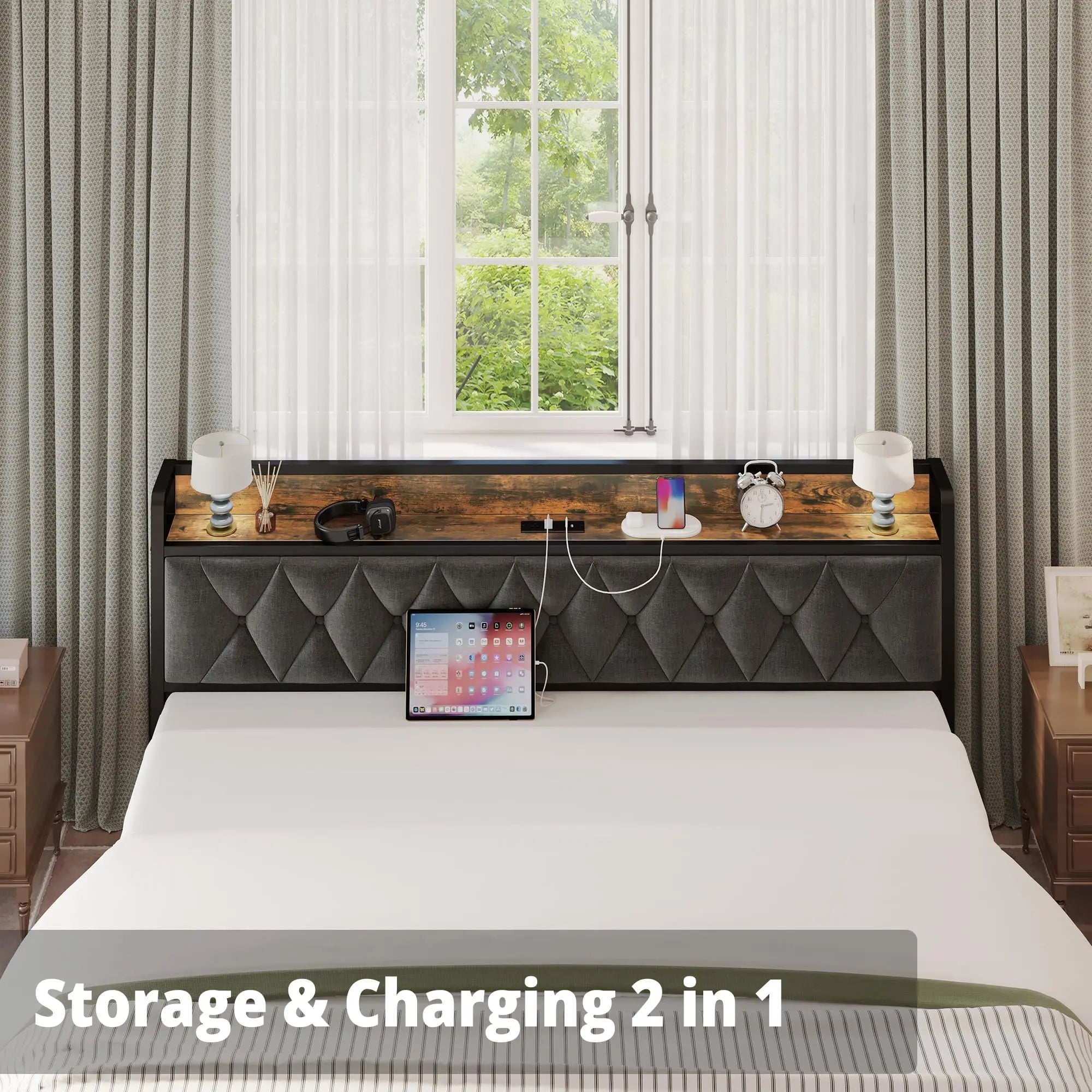 Twin/Full/Queen/King/California King Bed Frames