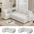 Sectional Sofa Couch with Pull out Bed