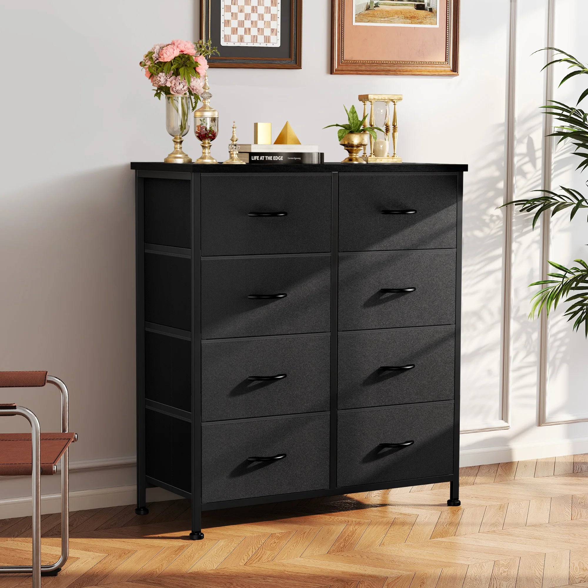Dresser Children's Wardrobe With 8 Drawers Storage Cabinet