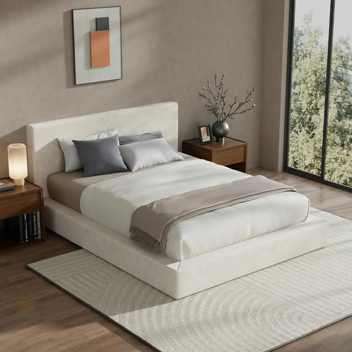 AirFrame Queen Bed Frame with Headboard