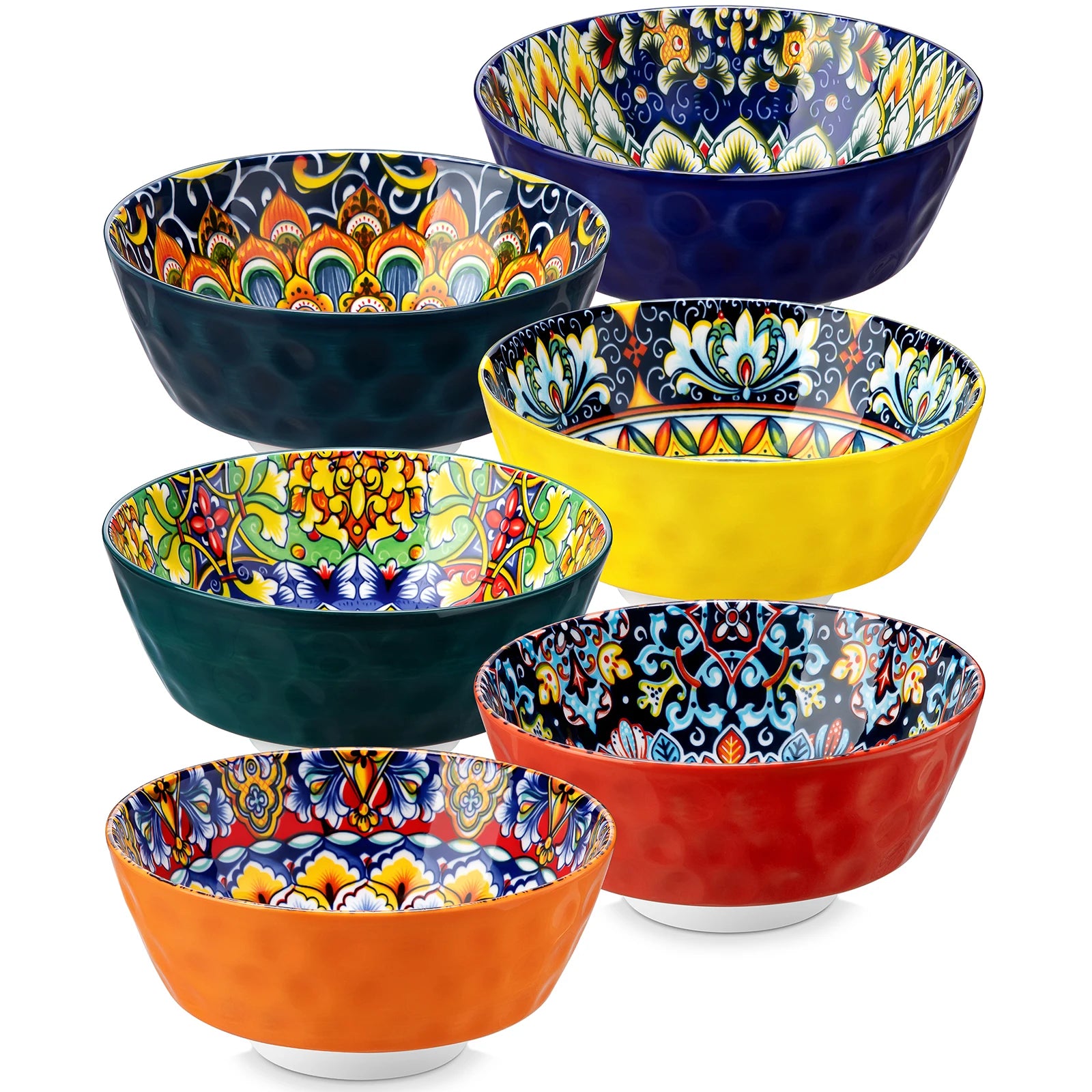 Piece Ceramic Soup Bowls