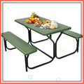Portable Picnic Table Bench Set for 4