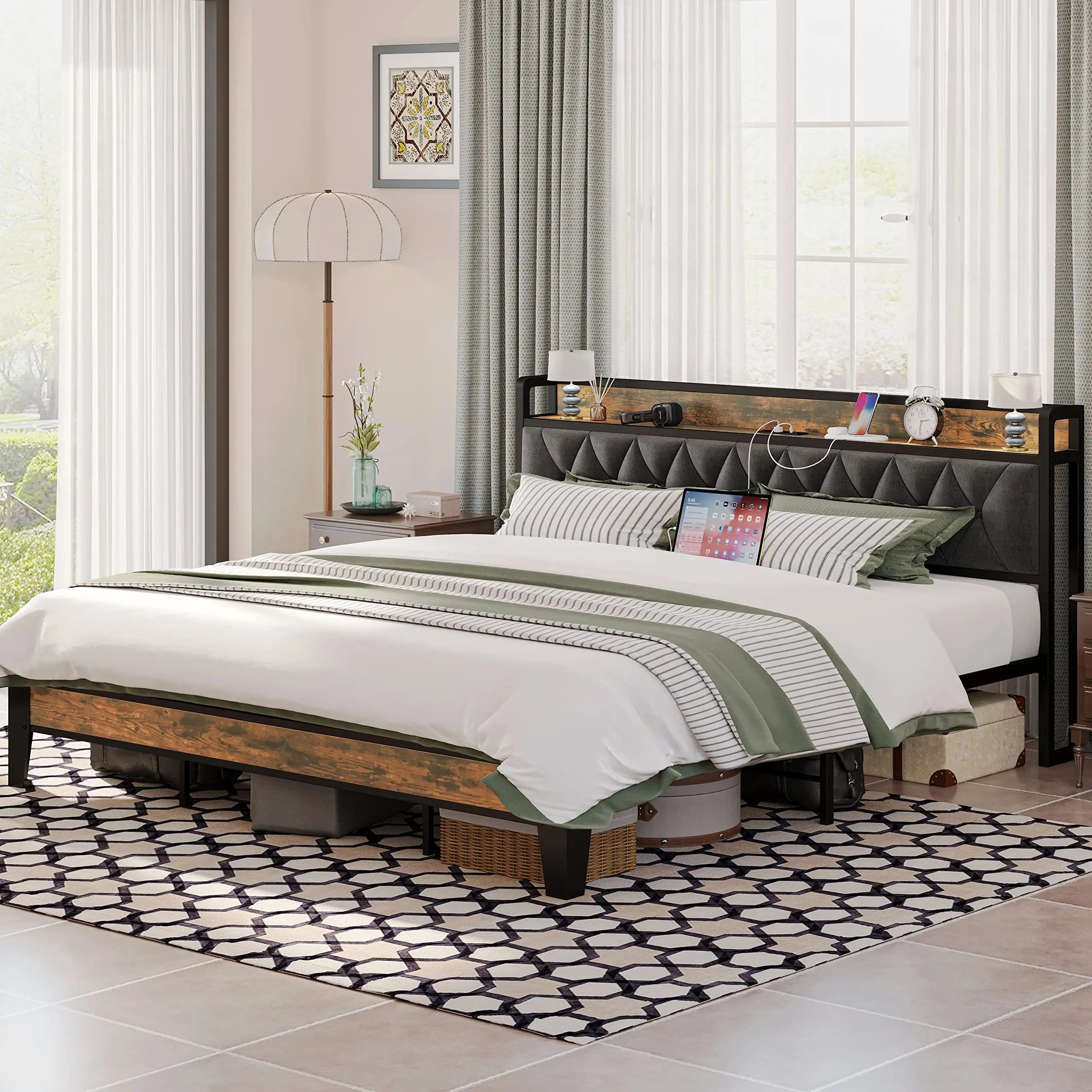 Twin/Full/Queen/King/California King Bed Frames